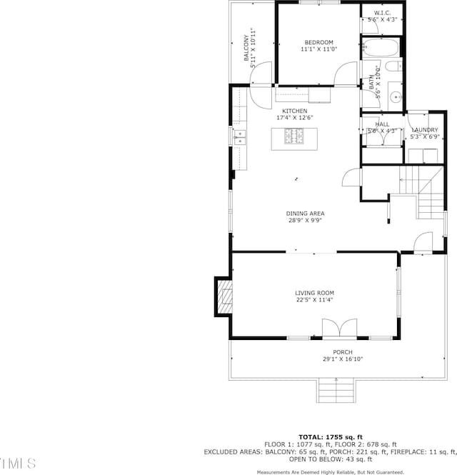 207 N Hopkins Ave, Spring Hope, NC 27882 - room layout