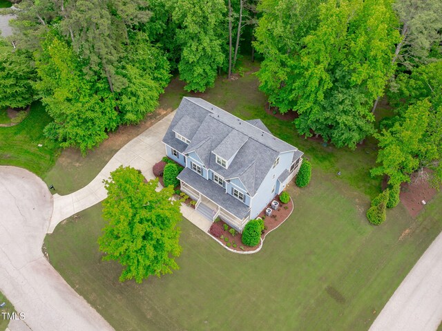 view of subject property