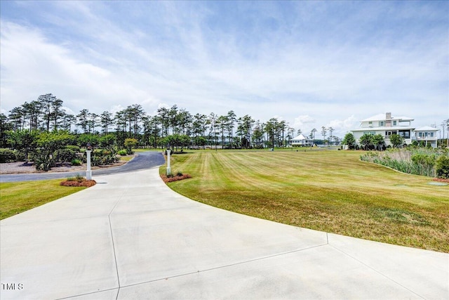 76 Soundside Dr, Oriental, NC 28571 - view of home's community featuring a lawn