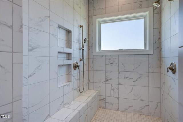 76 Soundside Dr, Oriental, NC 28571 - bathroom featuring tiled shower