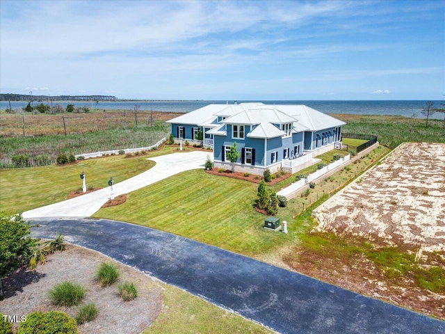 76 Soundside Dr, Oriental, NC 28571 - view from above of property featuring a large body of water