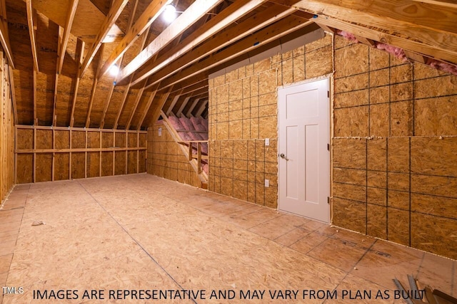 1412 Sagamore Dr, Louisburg, NC 27549 - view of unfinished attic