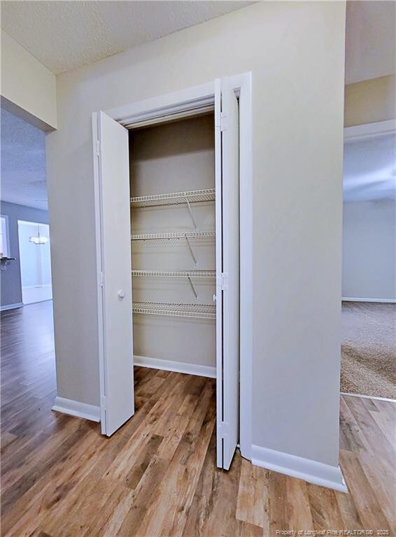 view of closet