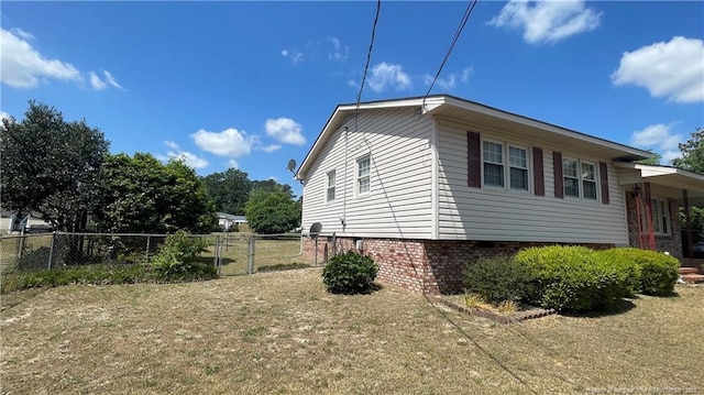 3412 Seven Mountain Dr, Fayetteville, NC 28306 - view of home's exterior featuring crawl space