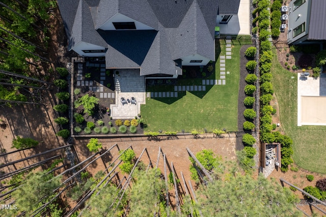 604 Dappled Pine Ave, Durham, NC 27713 - view from above of property