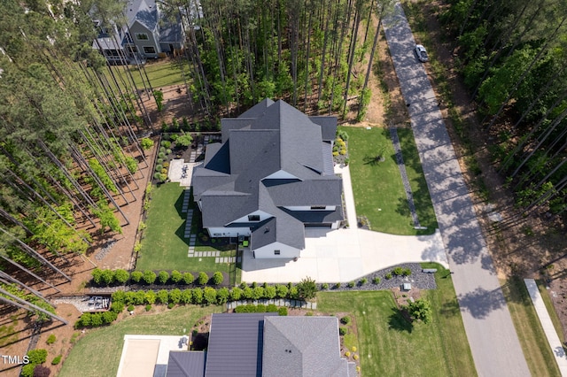 604 Dappled Pine Ave, Durham, NC 27713 - view from above of property