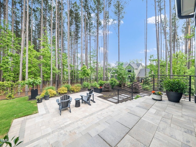 604 Dappled Pine Ave, Durham, NC 27713 - view of patio