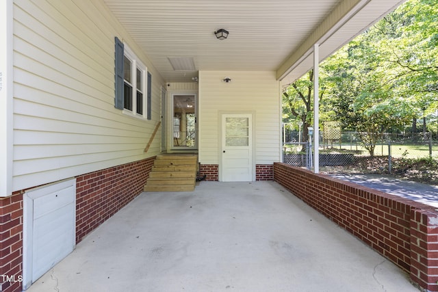 5517 Spring Rd, Raleigh, NC 27603 - view of patio featuring fence