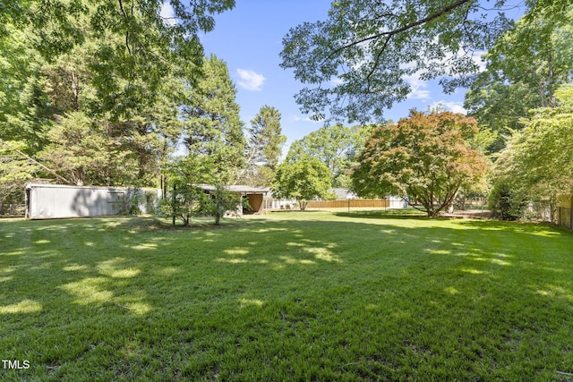 5517 Spring Rd, Raleigh, NC 27603 - view of yard