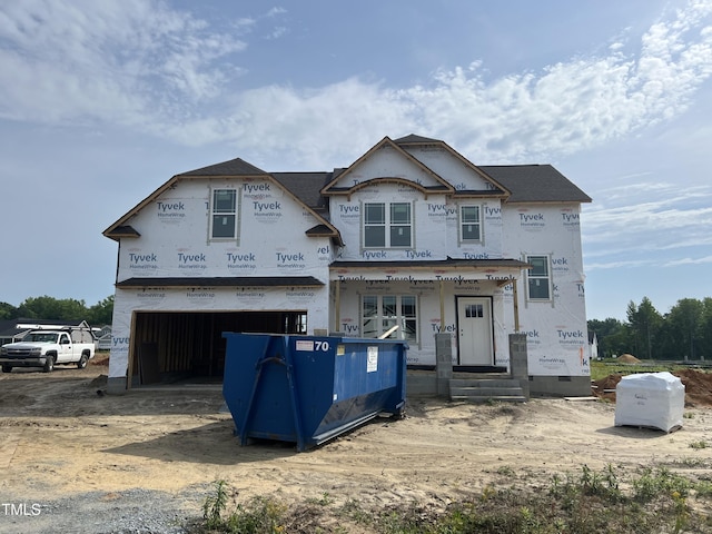 151 Retreat Run, Smithfield, NC 27577 - view of front of property with an attached garage and crawl space