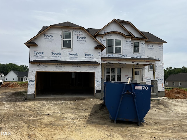 151 Retreat Run, Smithfield, NC 27577 - property in mid-construction with a garage and driveway