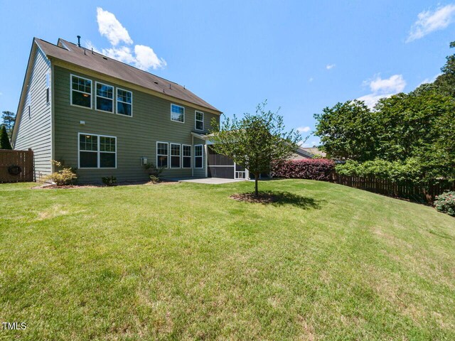 back of property featuring a patio area