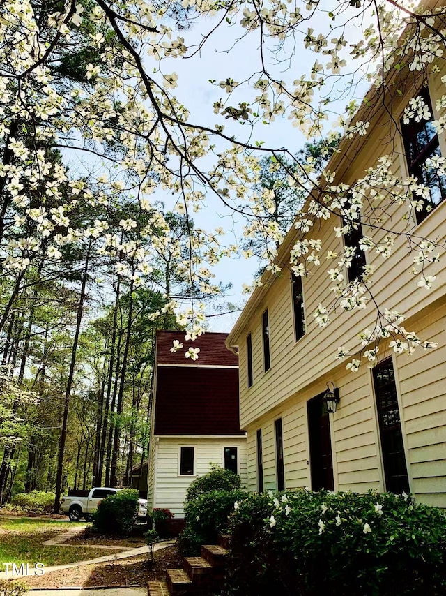 view of side of property