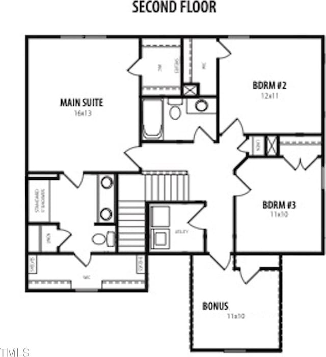 93 Butterbean Ct, Zebulon, NC 27597 - floor plan / room layout
