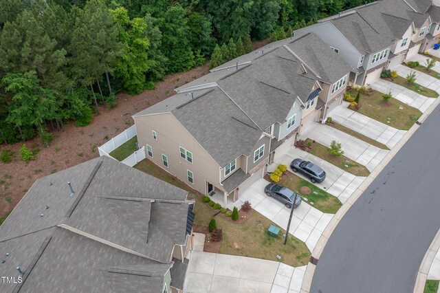 1048 Flagler St, Durham, NC 27713 - aerial perspective of suburban area