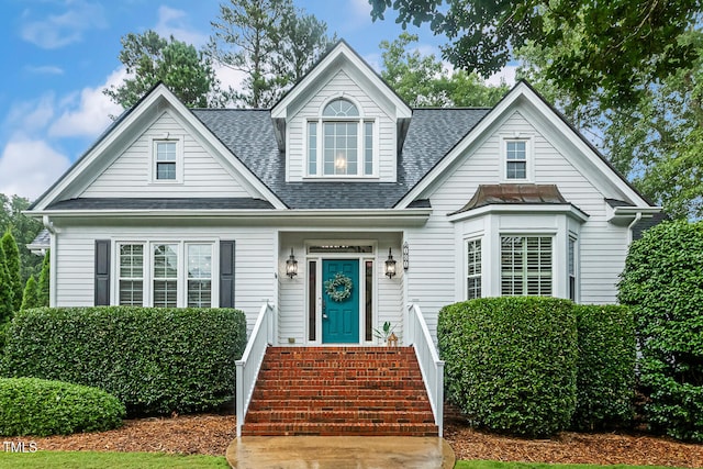 101 Parkbow Ct, Cary, NC 27519 - view of front of home featuring roof with shingles