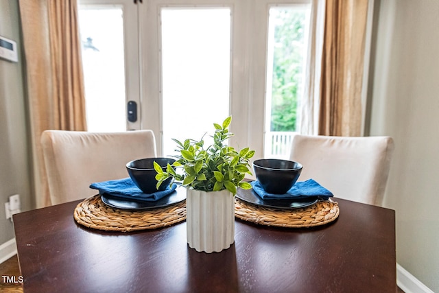 101 Parkbow Ct, Cary, NC 27519 - dining room with baseboards