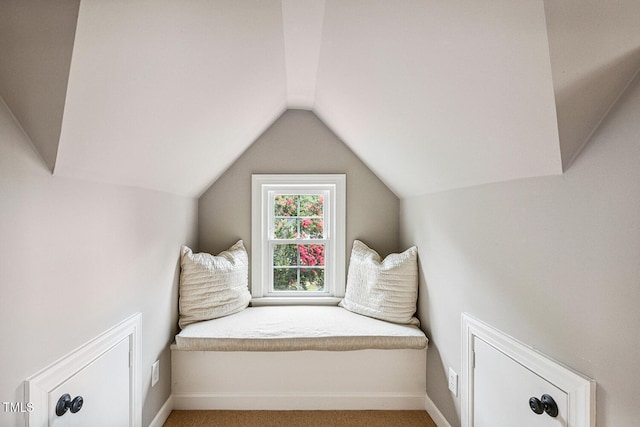 101 Parkbow Ct, Cary, NC 27519 - sitting room with lofted ceiling and carpet flooring