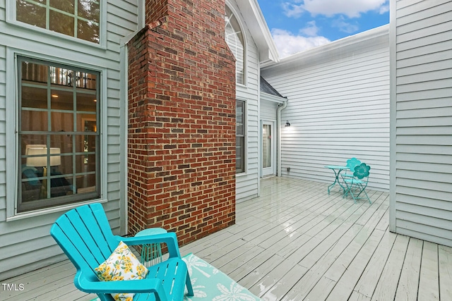 101 Parkbow Ct, Cary, NC 27519 - view of wooden deck