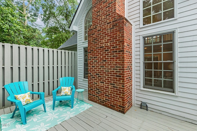 101 Parkbow Ct, Cary, NC 27519 - view of deck