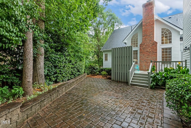 101 Parkbow Ct, Cary, NC 27519 - view of patio / terrace