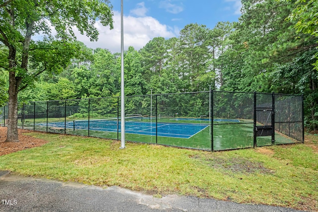 101 Parkbow Ct, Cary, NC 27519 - view of tennis court