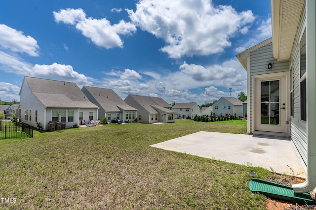 1745 Ripley Woods St, Wake Forest, NC 27587 - view of yard with a residential view and a patio