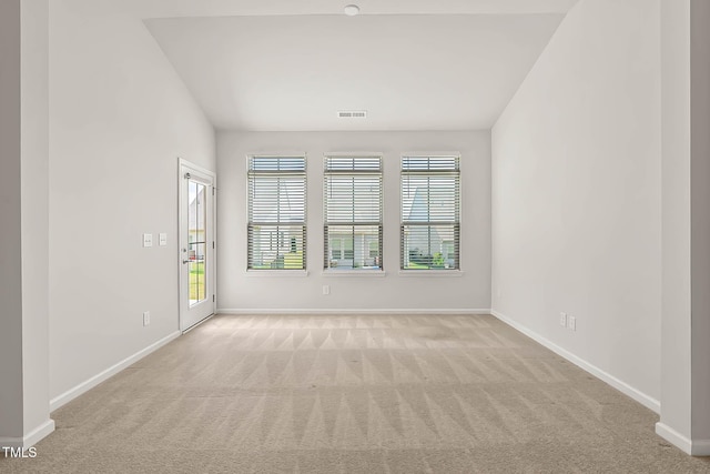 1745 Ripley Woods St, Wake Forest, NC 27587 - unfurnished room with light colored carpet and baseboards