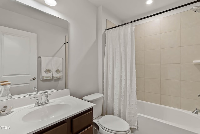 1745 Ripley Woods St, Wake Forest, NC 27587 - full bathroom featuring vanity and shower / bath combo