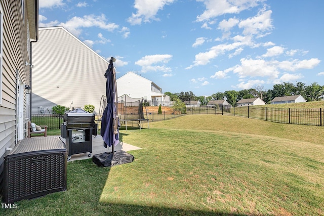 19 Cecina Ct, Clayton, NC 27527 - view of yard with a trampoline