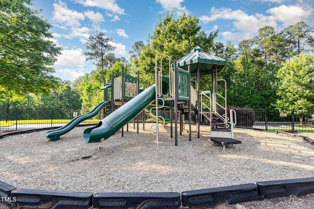 19 Cecina Ct, Clayton, NC 27527 - community playground with fence and view of scattered trees
