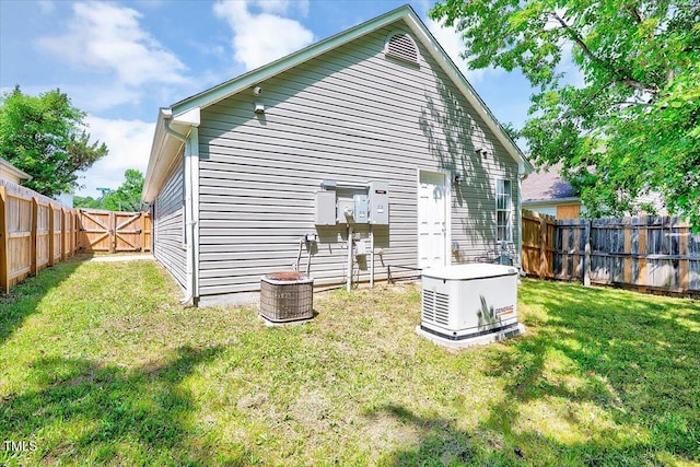 view of rear view of property