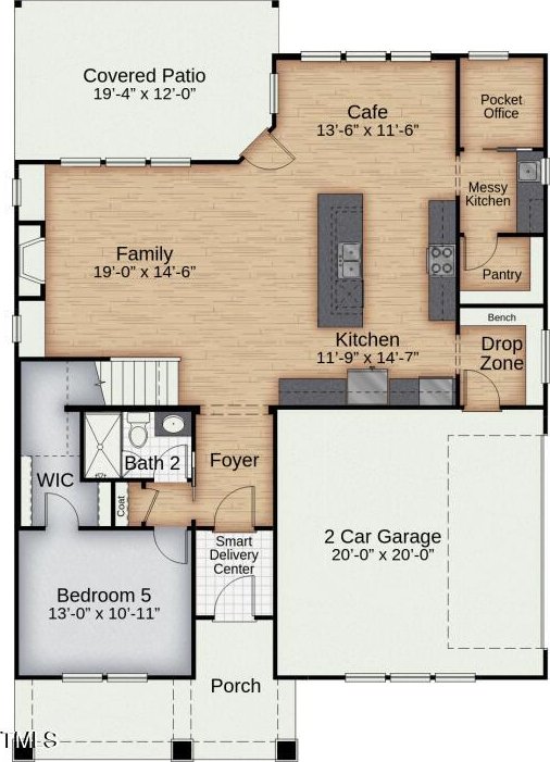 1891 Ballard Rd Unit 192, Fuquay Varina, NC 27526 - home floor plan
