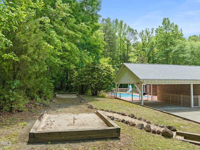 1514 Lawrence Rd, Creedmoor, NC 27522 - view of yard