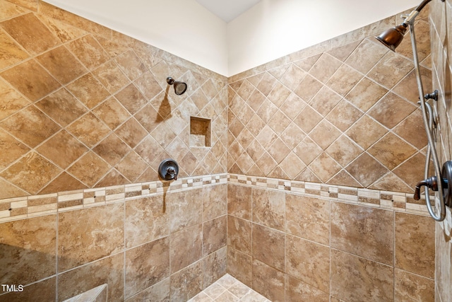 1514 Lawrence Rd, Creedmoor, NC 27522 - bathroom with a tile shower