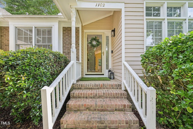 1102 Laurens Way, Knightdale, NC 27545 - entrance to property featuring brick siding