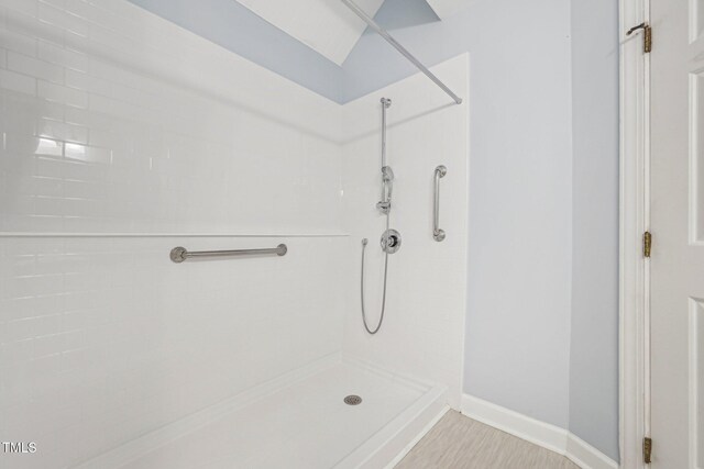 1102 Laurens Way, Knightdale, NC 27545 - full bath with a tile shower and baseboards