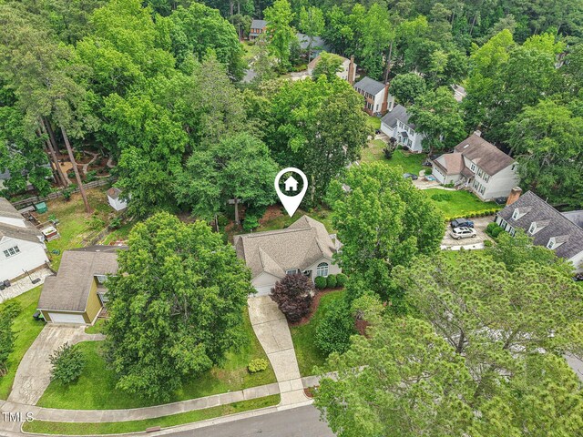 1102 Laurens Way, Knightdale, NC 27545 - aerial perspective of suburban area