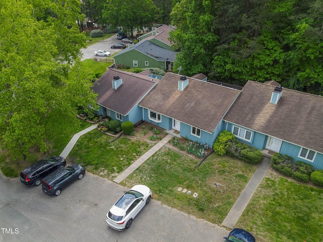 drone / aerial view