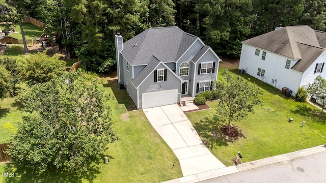 204 Trevor Ridge Dr, Holly Springs, NC 27540 - aerial view of property and surrounding area