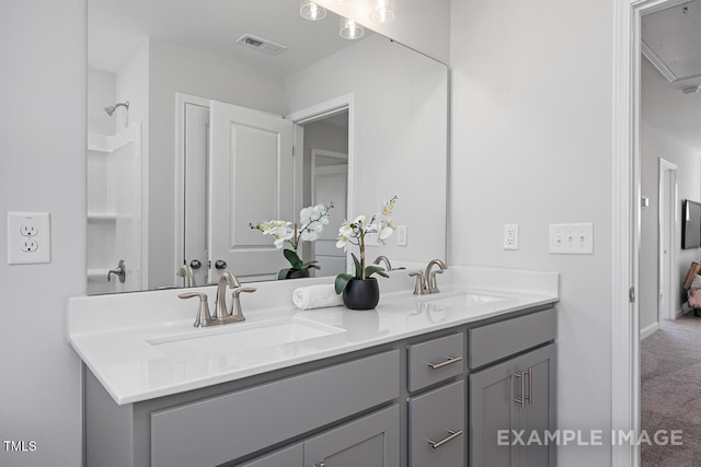 1412 Main St, Lillington, NC 27546 - full bath with double vanity
