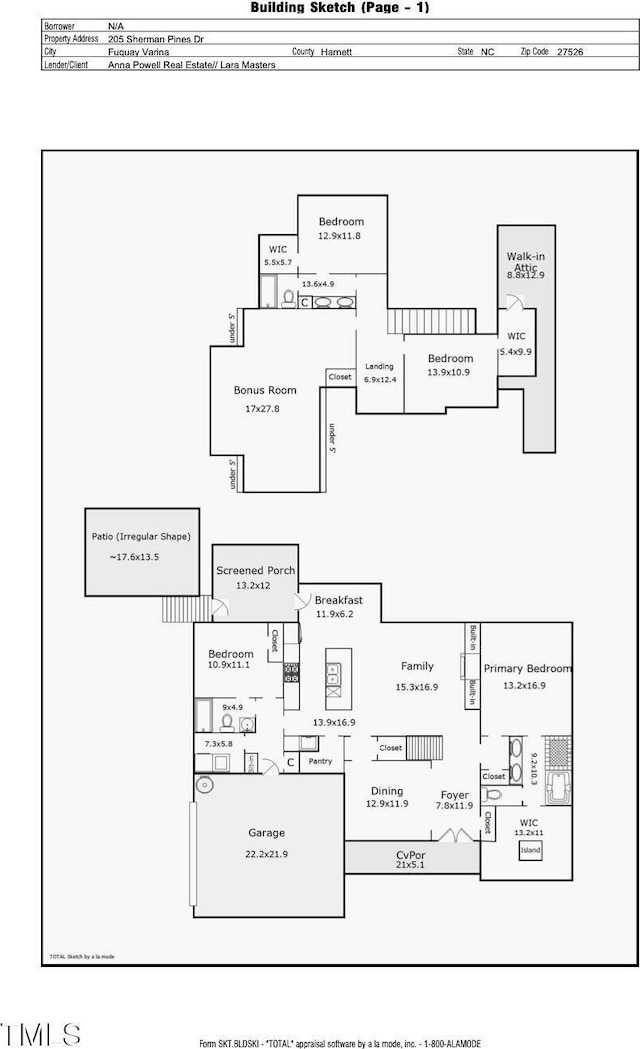 property floor plan
