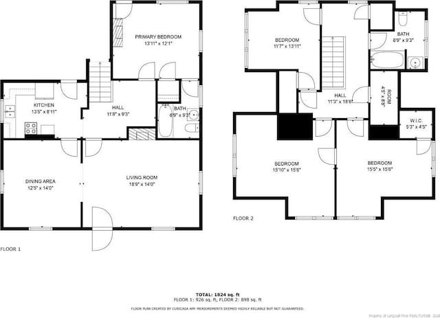 201 W 16th St, Lumberton, NC 28358 - room layout