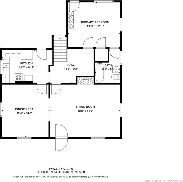 201 W 16th St, Lumberton, NC 28358 - floor plan / room layout