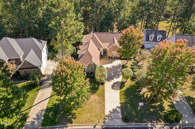 39 Forked Pine Ct, Chapel Hill, NC 27517 - aerial view of property and surrounding area