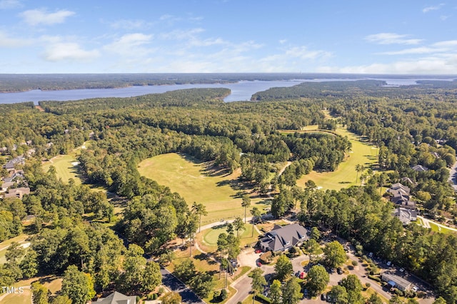 39 Forked Pine Ct, Chapel Hill, NC 27517 - aerial view of property's location featuring a forest and a nearby body of water