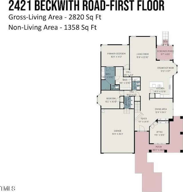 floor plan / room layout