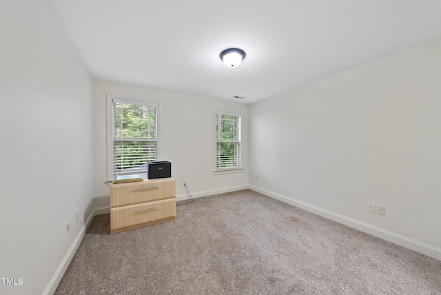 1211 New Grissom Way, Wake Forest, NC 27587 - unfurnished office with light carpet and baseboards