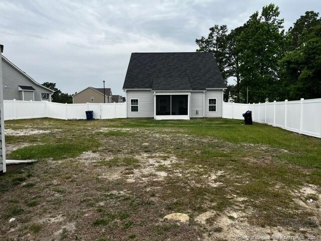 116 Georgia Dr, Raeford, NC 28376 - view of rear view of house