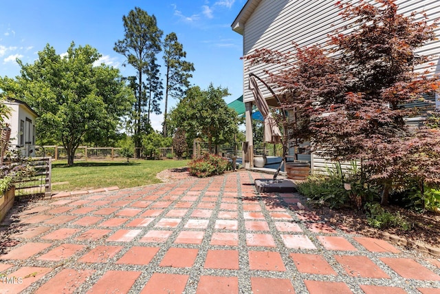 870 Kentucky Derby Ln, Lillington, NC 27546 - view of patio / terrace